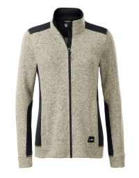 Fleece Jacke Damen Beige